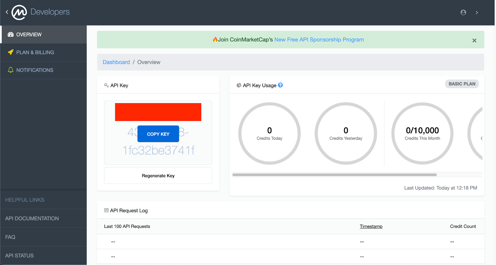 Coinmarketcap Dashboard